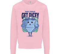 RPG Gioco di Ruolo Gioco Get Dicey Divertente Uomo Felpa Maglione