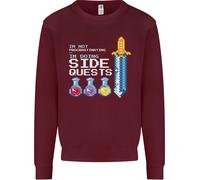 RPG Gioco IN Doing Lato Missioni Gamer Bambini Felpa Maglione