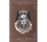 RPG Journal: for pen and paper role players | mixed paper (ruled,dot graph, hex) | perfect for campaign planning, game notes, maps, terrain plans and ... blue booking | queen of death design | brown