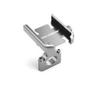 RPGBROSHOP Supporti per specchietti retrovisori e manubri per Per NC750X NC700X NC750 S/X 2017-2024 Moto Supporto Per Telefono Da Manubrio(Handlebar silver 750)
