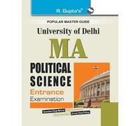 Rph Editorial B Delhi University M.A. Political Science Entrance Exa (Tascabile)