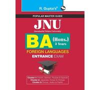 Rph Editorial B Nu Ba (Hons.) in Foreign Languages Entrance Examinat (Tascabile)