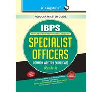 Rph Editorial B R. Gupta's Bank Specialist Officers Common Written E (Tascabile)