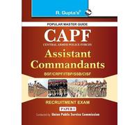 Rph Editorial Board CAPF Central Armed Police Forces (Tascabile)