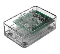 Rpi 4 Custodia Con Pulsante di Alimentazione, Trasparente - MULTICOMP PRO