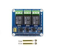 RPi Relay Board for Raspberry Pi Power Relay Expansion Board Module 3-ch Relays for Raspberry Pi 3 B+/3 B/2 B/B+/A+ Loads up to 5A 250V AC or 5A 30V DC