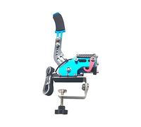RPixc Leva freno a mano regolabile a 14 bit in altezza, universale per Sim Racing Games G25/27/29 T500 FANATECOSW Dirt Rally compatibile con PC Windows, Non null, Blu con infissi, Taglia libera…