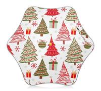 RPLIFE Alberi di Natale Ombrello per bambini, Ombrello Pioggia Antivento, Stick Ombrelli per Bambini 4T-8 Y, 35 "Canopy