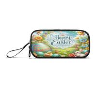 RPLIFE Astuccio per matite di base a tema pasquale, astucci con cerniera, grazioso astuccio estetico