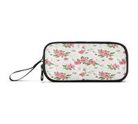 RPLIFE Astuccio per matite vintage con cartoline, astuccio con cerniera, astuccio per la scuola