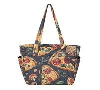 RPLIFE Borsa tote da donna, borsa retrò verde pizza, borse per lavoro