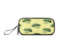 RPLIFE Carino cartone animato Broccoli Pencil Box, Canvas Pencil Case, Kids Pencil Bag