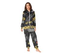 RPLIFE Cool Monster Trucks - Pigiama unisex per adulti, colore: Nero, Cool Monster Trucks Nero, L