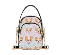 RPLIFE Cute Dog Faces Dot Ladies Crossbody Bags Small Handbags per le donne