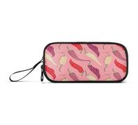 RPLIFE Dot Chili Pink Pencil Box, astuccio medio compatto