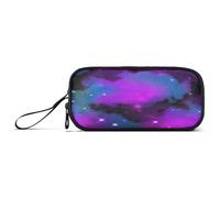RPLIFE Galaxy Purple Stars Fog Marker Casi, panno del sacchetto della matita, scatola estetica della matita