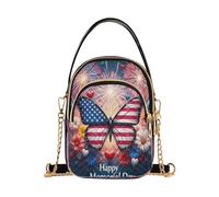 RPLIFE Happy Memorial Day Farfalla Casual Crossbody Borse per le donne Borsa da viaggio