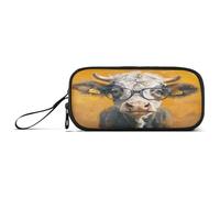 RPLIFE Highland Cow Yellow Pencil Box Astuccio meccanico, grande