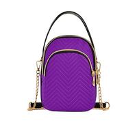 RPLIFE Pansy Crossbody Borse per le donne Viaggio Cellulare Crossbody Bag