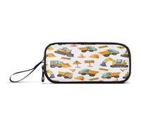 RPLIFE Sacchetto sveglio della cassa della matita dei veicoli della costruzione, grandi borse della matita, sacchetto della matita del