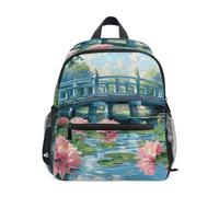RPLIFE Water Lily - Zaino per bambini e bambine, Ninfea, Small, Zaini Cool Soccer Print