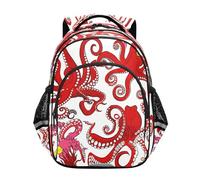 RPLIFE Zaino a forma di polpo per bambini dai 3 ai 5 anni, zaino per la scuola elementare per ragazzi, 38 cm, fantastici zaini per scuola per ragazzo, Polipo, Small, Zaini Tradizionali