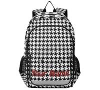 RPLIFE Zaino per bambini Fire Dragon Red Flames, zaino per scuola elementare per ragazzi, con nome personalizzato, Motivo superficie piedino, One Size, Zaini tradizionali