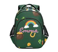 RPLIFE Zaino personalizzato per ragazzi e ragazze, zaino per bambini elementari, Folletti dei cartoni animati, 17 Inch, Zaini Tradizionali