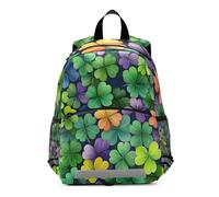 RPLIFE Zaino prescolare, Lucky Clover Green Kids Backpack
