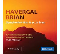 Havergal Brian Havergal Brian: Symphonies Nos. 8, 9, 22 & 24 (CD) Album