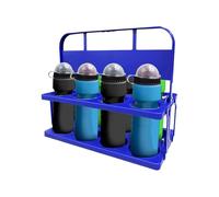 Rproonay Beer Carrier Crate, Portable Beverage Carrier, 8 Holes Reusable Beer Bottle Carrier Reusable Beer Crate, Beer Bottle Carrier, Easy To Use, Portable For Home, Travel, Restaurant