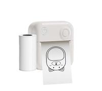 Rproonay Thermal Label Printer, Wireless Labeler With 1 Roll Paper, Portable Printer, Rechargeable Desktop Labeler, Wireless Labeling Printer Easy To Use, Portable For School, Home, Travel