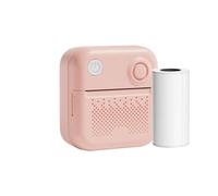 Rproonay Thermal Label Printer, Wireless Labeler With 1 Roll Paper, Portable Printer, Rechargeable Desktop Labeler, Wireless Labeling Printer Easy To Use, Portable For School, Home, Travel