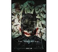 RPW Batman The Dark Knight, poster artistico, formato A3, 40 x 30 cm, 40 x 30 cm