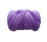 RPXHZLKTM Filato a Mano, Filato Spesso di Velluto 1 kg Multicolore for lavori a Maglia a Mano e a Braccio(Purple 1KG)