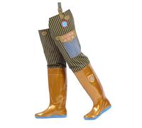 RPXHZLKTM Trampolieri da Caccia per l'anca Stivali da Montagna for Esterni, in PVC Antiscivolo da Uomo, for paludi, Pesca, Estrazione di Sabbia(10 UK)