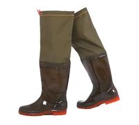 RPXHZLKTM Trampolieri da Caccia per l'anca Stivali da Pesca da Uomo, Stivali robusti for Fianchi Che Non perdono, for Caccia, paludi, Pesca, Agricoltura(10 UK)