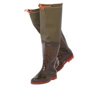 RPXHZLKTM Trampolieri da Caccia per l'anca Waders da Pesca in Nylon a 2 Strati, Suola Spessa Oxford, for la Pesca nelle paludi di Caccia(10)
