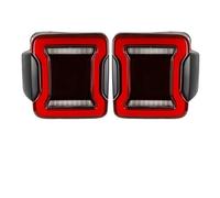 RQHTHTR Blocchi Fari Posteriori 2x Luci Posteriori A LED Per Jeep Per Wrangler Per JK 2007-2016 2017 2018 Lampada Freno Luci Marcia Diurna Per Retromarcia Fanali Posteriori Auto(Euro Version)