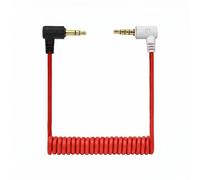 Rqkagf Cavo TRS a TRRS da 3,5 mm, compatibile con Rode SC7 maschio a maschio ad angolo retto per smartphone e tablet, compatibile con Rode VideoMic GB, VideoMic Micro e Microfono Camera Esterna per
