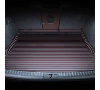 RQLCS Auto Pelle Tappetino Bagagliaio per Mercedes Benz GLB 5 Seats 2020 2021 2022 2023 2024 2025, Vasca Baule Tappeto Antiscivolo Baule Fodera Protezione Accessori,B-Red
