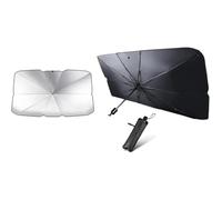 RQLCS Parasole Parabrezza Auto per Audi A1 A3 A4 A5 A6 A7 A8 E-Tron GT, Anti-UV Pieghevole Parasole Rotazione a 360 ° Sggiornata Pieghevole Copertura