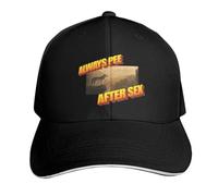 RQLNBOBZ Cappellino da Baseball Fare Sempre PIPÌ Dopo Il Sesso Cappello da Sole con Visiera Cappello da Spiaggia Cappelli Uomo