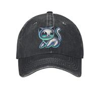 RQLNBOBZ Cappellino da Baseball Frutiger Aero Sun Bubble Cat Outdoor Sports all'Ingrosso Lavato Trucker Donna Uomo Vintage Personalizzato