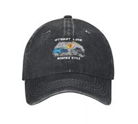 RQLNBOBZ Cappellino da Baseball Ole Heavy, Ziptie, Heifer, JJ D Boss, Memphis Street Racing, Outlaws Street. Amore per Memphis Street.