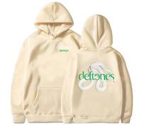 RQLNBOBZ Felpa con Cappuccio 2D Deftones Private Music Album Graphic Printed Felpa Autunno Cotone Manica Lunga Sudaderas Unisex Tempo Libero Moda