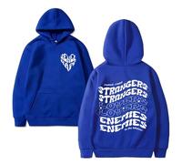 RQLNBOBZ Felpa con Cappuccio Casual Larga Renee Rapp in saldo da sconosciuti ad Amanti a Nemici Unisex di Alta qualità in Pile.