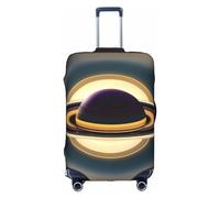 RQMPHUGNCF Bella copertura per valigia Saturn custodia protettiva per bagagli materiale ad alta elasticità per viaggiatori, bianco, M, bianco, M