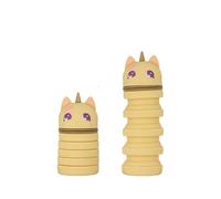 RQSMYLR 2 pezzi,Astuccio telescopico per penne retrattile, impermeabile, capacità, in silicone, per bambini, ragazzi, ragazze, compleanni, Gi