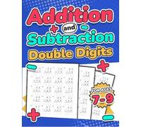 RR Publishing Addition and Subtraction Double Digits Kids Ages 7-9 (Tascabile)